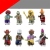 8 szt. mini figurki Zombies - puzzle edukacyjne {PG8197} [12220000287]